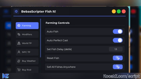 Bebas Keyless Script - Verified script for Fish It! 🐟