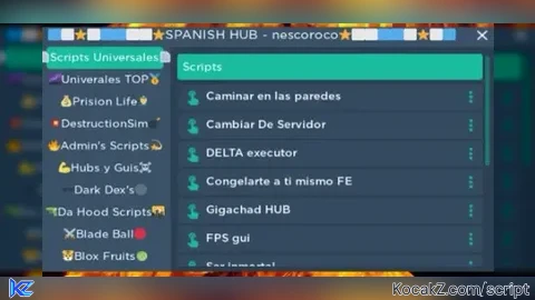 Spanish Hub V3 - Verified script for Universal Script