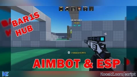 BAR1S HUB Aimbot Esp Aim Head - Verified script for Flick