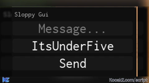 Client message sender - Verified script for Kick a Lucky Block
