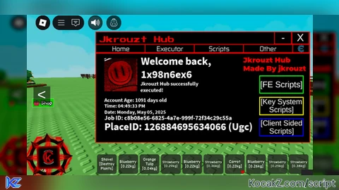 Jkrouzt Hub - Verified script for Universal Script