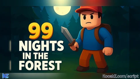 99Hub  Chop Aura Kill Aura  99 Nights - Verified script for 99 Nights in the Forest 🔦