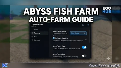 The Best Auto Farm Fish Script - Verified script for Abyss