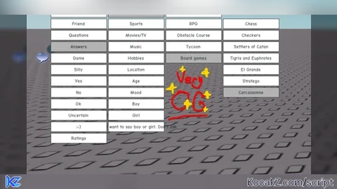 OG Safe Chat for Roblox - Verified script for Universal Script