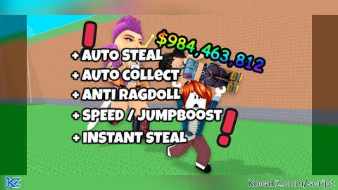 Auto Steal Auto Collect Anti Ragdoll Instant Steal - Verified script for Don’t Steal the KPop Demon Hunters 🎤