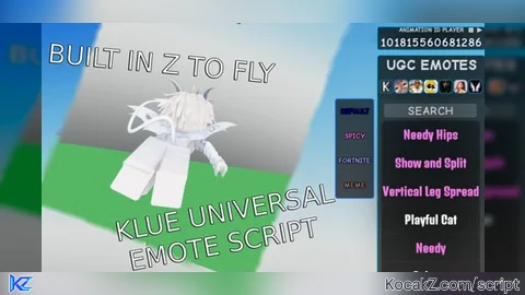 Klue Animations - Verified script for Universal Script