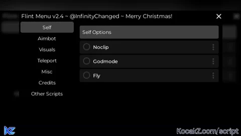 Flint Universal Mod Menu - Verified script for Universal Script