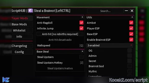 ScriptHUB - Verified script for Steal a Brainrot