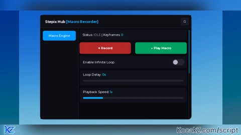 Macro Record,Play Keyless! (PC,Mobile) A lot of Customizable - Verified script for Universal Script