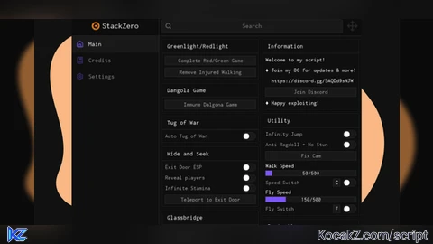 StackZero - Verified script for Ink Game