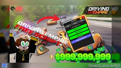 script by DP hub 2025 - Verified script for Driving Empire