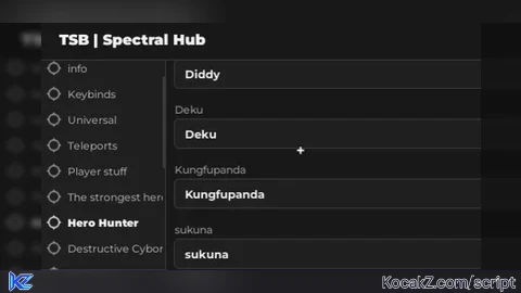 Spectral Hub - Verified script for The Strongest Battlegrounds