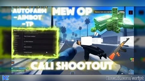 KILL ALL AUTOFARM SILENT AIM AND MUCH MORE FREE SCRIPT - Verified script for Cali Shootout π₯
