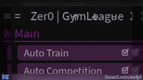 Zer0 Hub - Verified script for Gym League