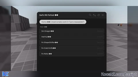 Jads Fe R6 Hub - Verified script for Universal Script