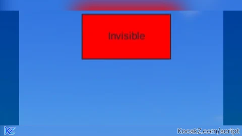 FE invisible script - Verified script for Universal Script