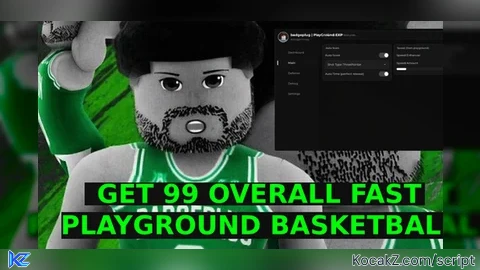Best Auto Farm Get 99 In 24 Hours BADGEPLUG - Verified script for Playground Basketball🏀