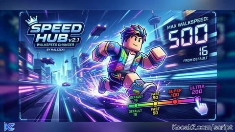 Speed Hub v4.0 | WalkSpeed Changer [Universal] - Verified script for Universal Script