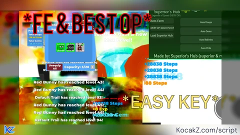 BEST FE BYPASS UNPATCHED INF ANIMAL STAT GLITCH AND WAY MORE - Verified script for Legends Of Speed ⚡