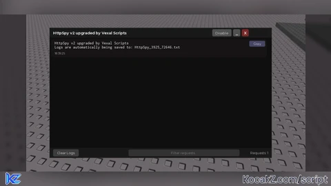 BEST HTTP SPY upgraded by Vexal Scripts V2 - Verified script for Universal Script
