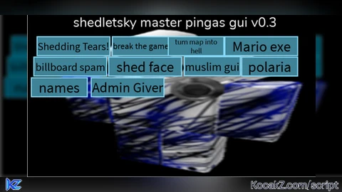Shedletsky gui v0 3 - Verified script for Universal Script