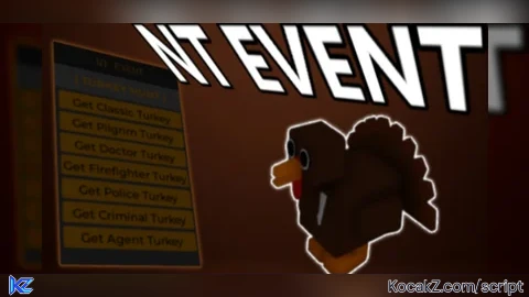 NT EVENT TURKEY HUNT - Verified script for Brookhaven 🏡RP