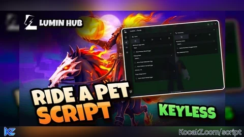 Lumin Hub | Instant Steal Working + Event | - Verified script for Ride A Pet