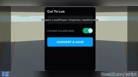 TEST n Open Source Gui2Lua gui by Irfannnnn - Verified script for Universal Script