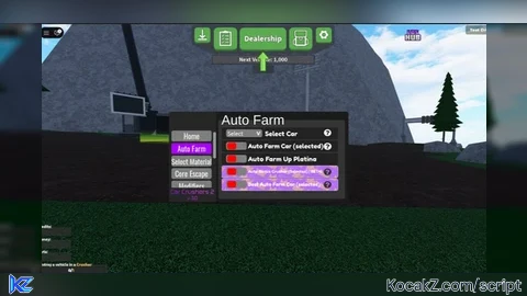 AUTO FARM CAR AUTO FARM PLATINA and MORE