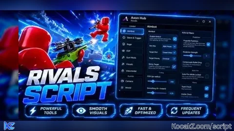Axon Hub |  Script - Silent Aim, Triggerbot & Fly - Verified script for RIVALS