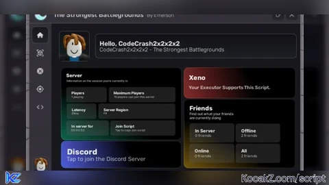 + No Dash Endlag - No dash cooldown - dropkick tool - Verified script for The Strongest Battlegrounds