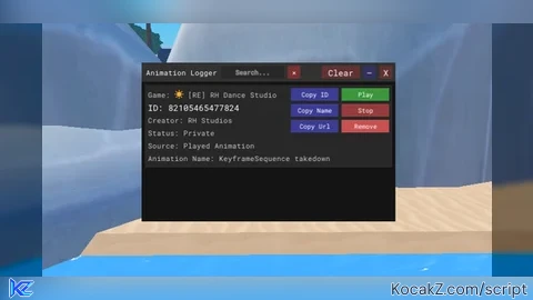 ANIMATION LOGGER V1 1 by Botakkkkk - Verified script for Universal Script