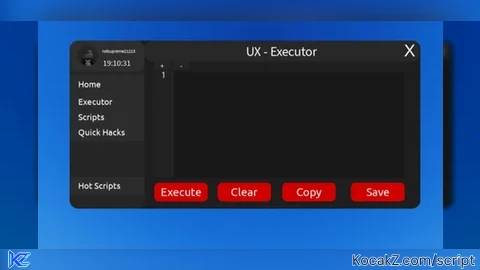 UX executor - Verified script for Universal Script