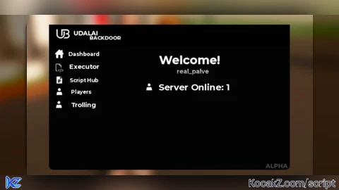 UDALAI BACKDOOR Official - Verified script for Universal Script