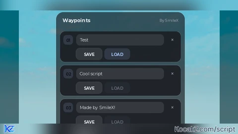 Position Saver Loader V2 - Verified script for Universal Script