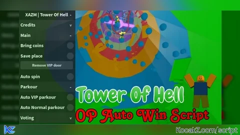 OP XAZM Hub - Verified script for Tower of Hell