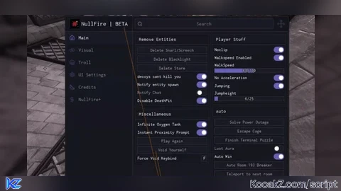 [KEYLESS][OP] NullFire [BETA] - Verified script for THE FOUNDATION👁️