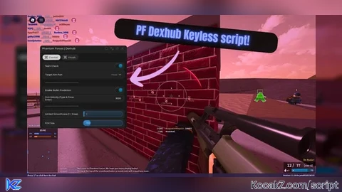 Dexhub Keyless Script 2026 (Aimbot and Esp, Prediction) - Verified script for Phantom Forces
