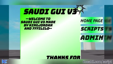 SAUDI GUI V3 REQUIRE LEAK - Verified script for Universal Script