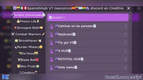 SPANISH HUB V7 - Verified script for Universal Script
