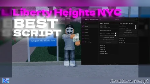 Auto farm Money - Verified script for Liberty Heights NYC 🗽