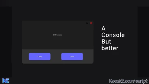 BTR Console - Verified script for Universal Script