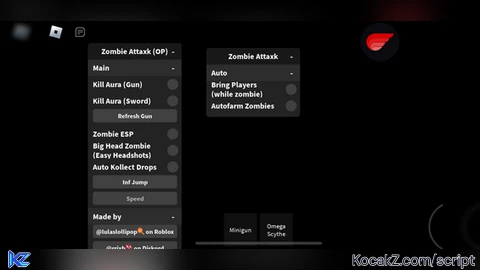 OP skript - Verified script for Zombie Attack