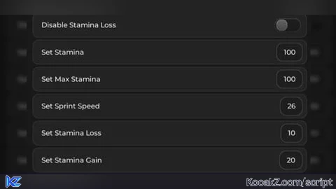 [FIXED] Universal Forsaken Stamina Changer - Verified script for Universal Script