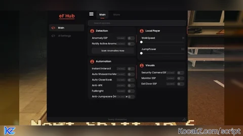 Scary Shawarma Kiosk Script ESP ANOMALIES AND MORE