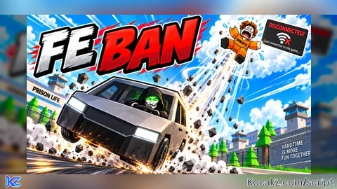 FE BAN Player 9.4 2weeks FREE - Verified script for Prison Life