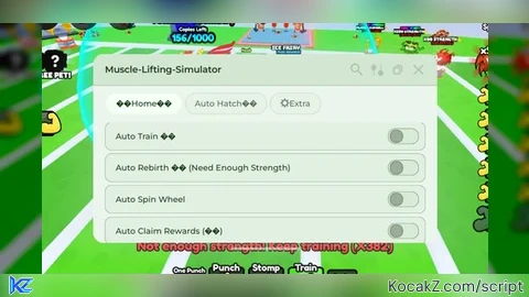 script - Verified script for Muscle Lifting Simulator