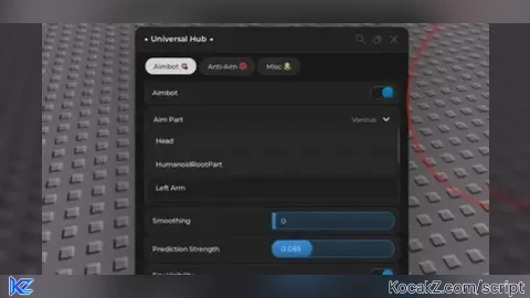 LAJ HUB IMPROVED AIMBOT Universal OPEN SOURCE - Verified script for Universal Script