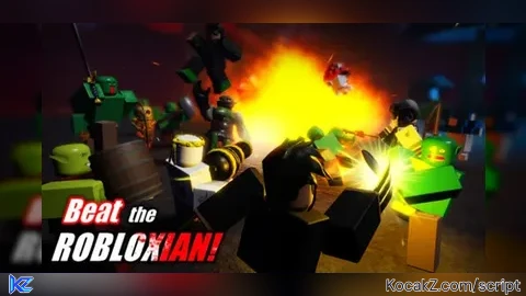 Destroy Thy NPCs - Verified script for Beat The Robloxian!