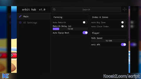 Orbit Hub Auto Farm - Verified script for Slime RNG